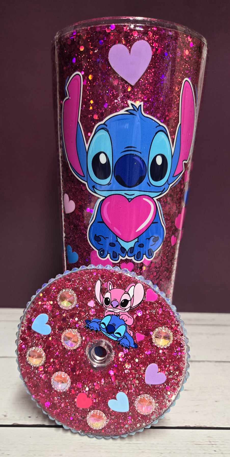 Sweetheart Sparkle Snow globe Tumbler