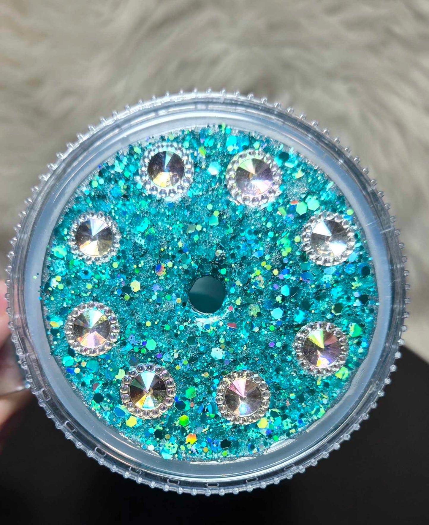 Enchanted Bloom Skull Snowglobe Tumbler