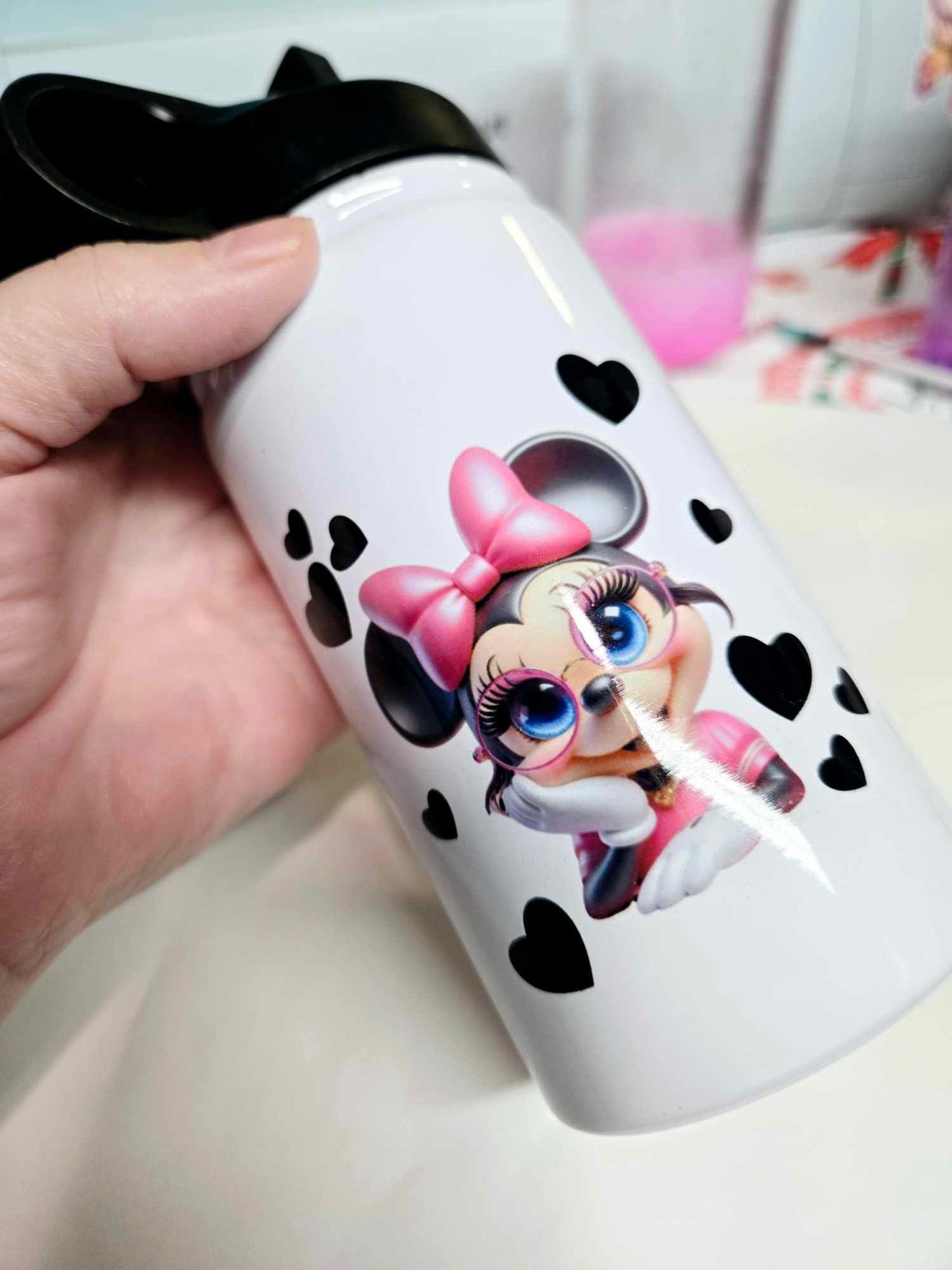 Heartful Minnie Sports Tumbler