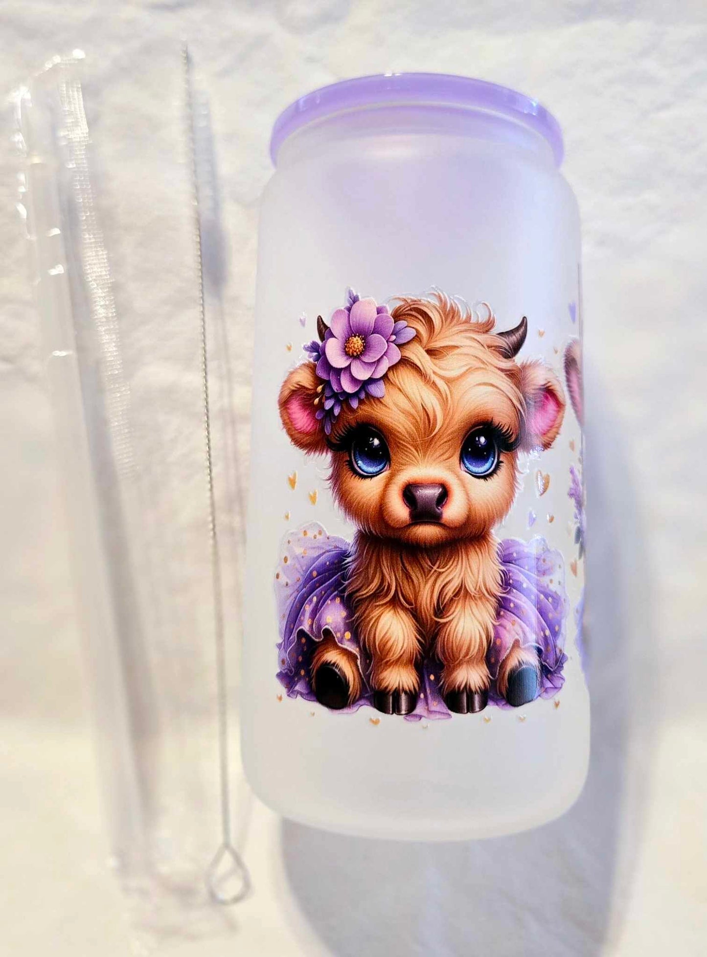 Lavender Meadow Calf Frosted Tumblers