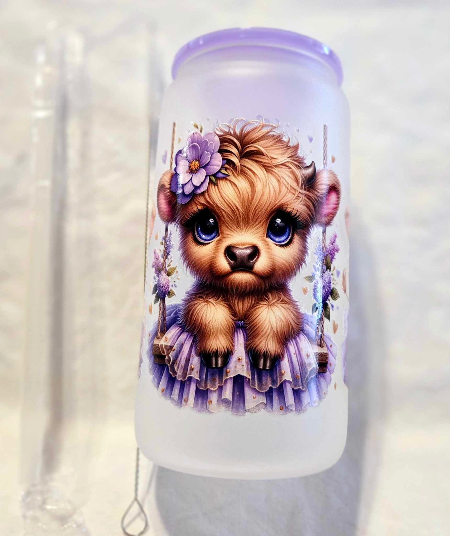 Lavender Meadow Calf Frosted Tumblers