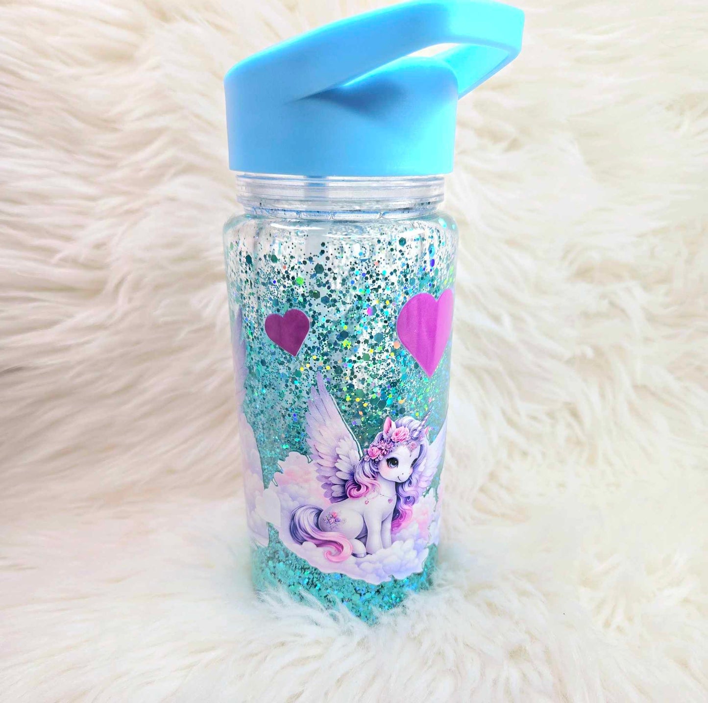 Mystic Dreams Unicorn Snow Globe Tumbler