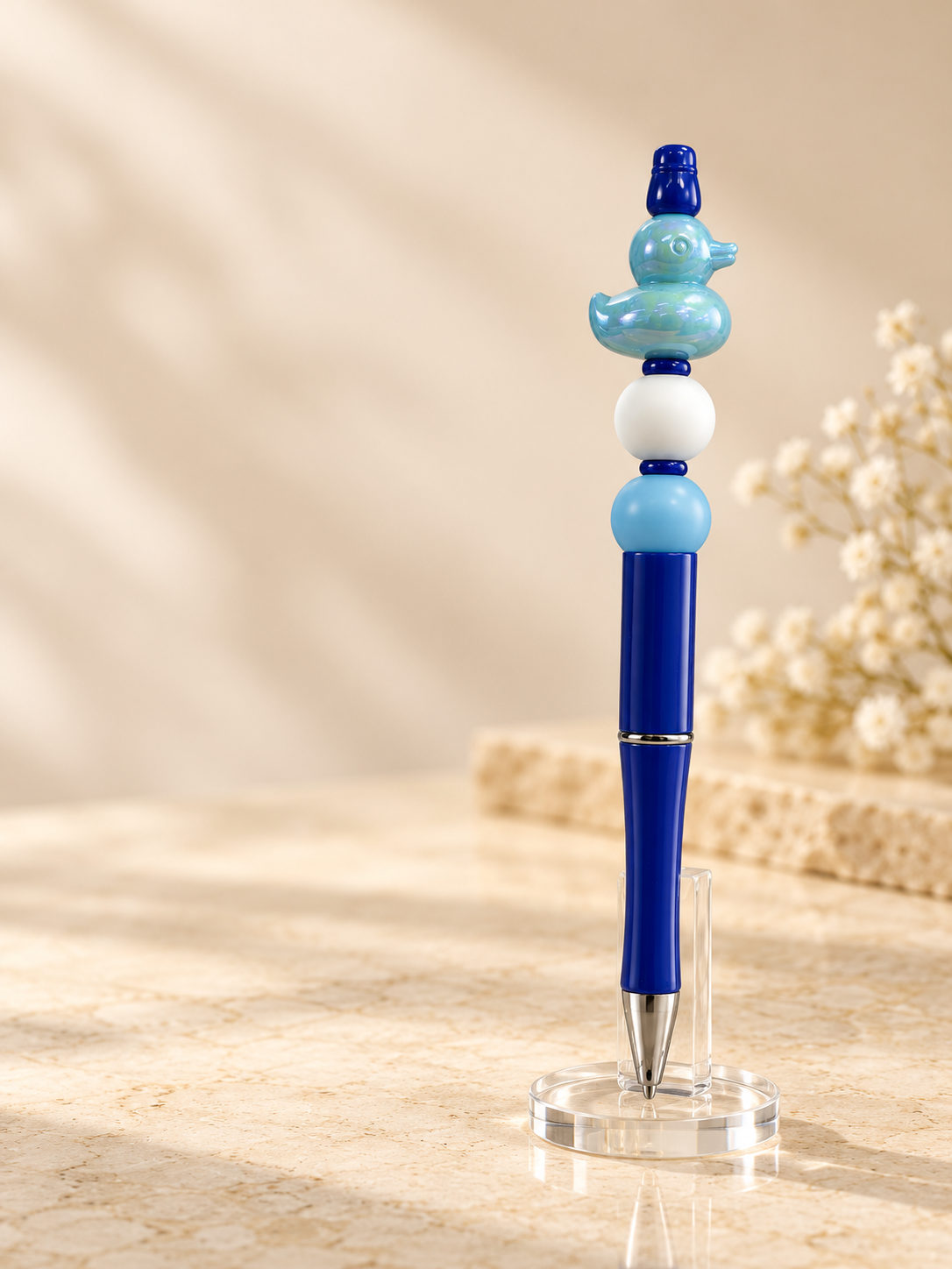Blue Duck Beaded Pen - A Little Quack, A Lot of Charm
