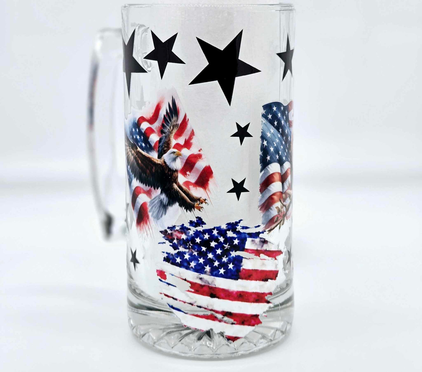 Patriot's Pride Glass Mug