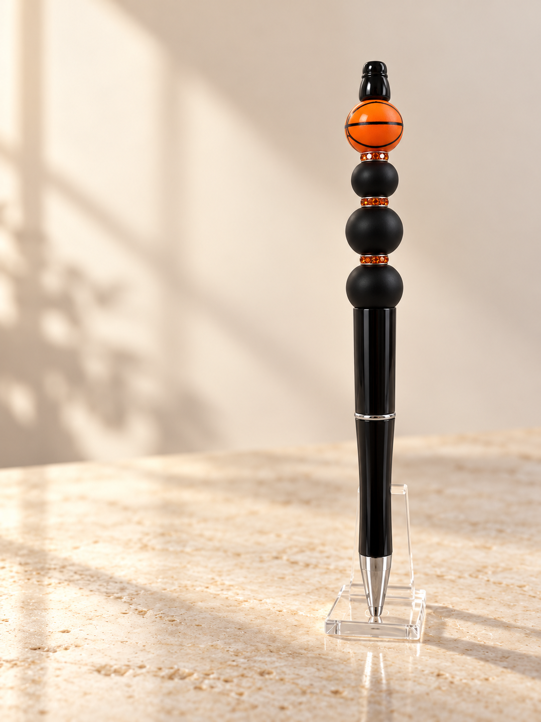 Basketball Beaded Pen - A Little Basketball, A Lot of Style