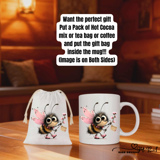 Bee Sweet Gift Set Collection – 11oz Mug + Matching Gift Bag