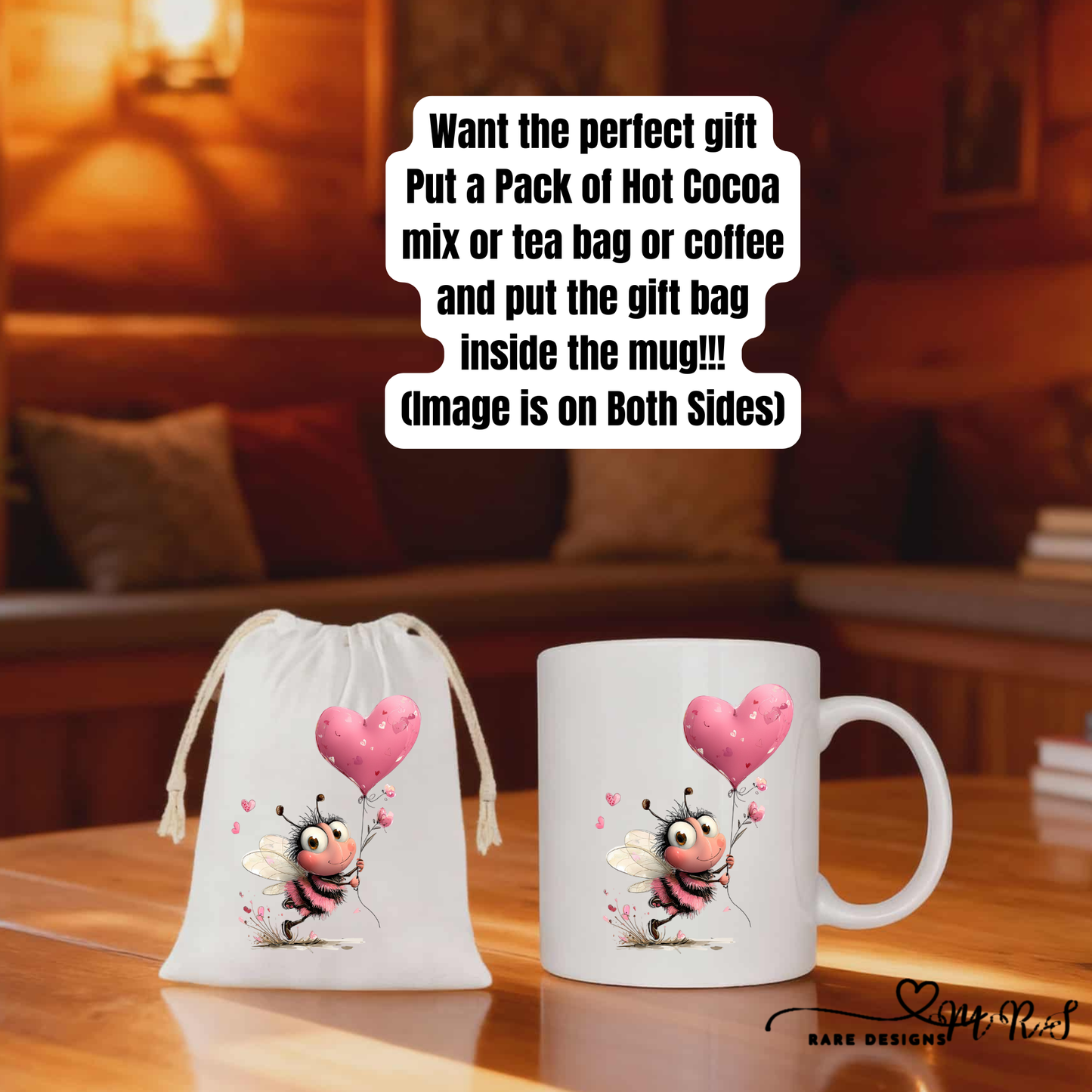 Bee Sweet Gift Set Collection – 11oz Mug + Matching Gift Bag