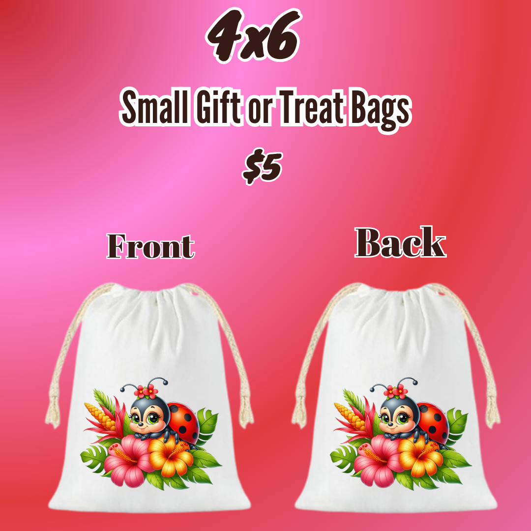 🌸 Ladybug Blossoms Gift Bag Collection