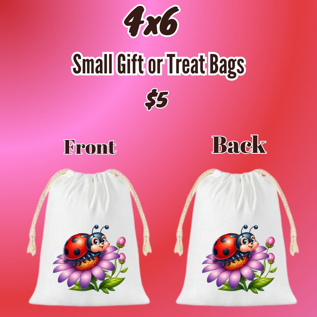 🌸 Ladybug Blossoms Gift Bag Collection