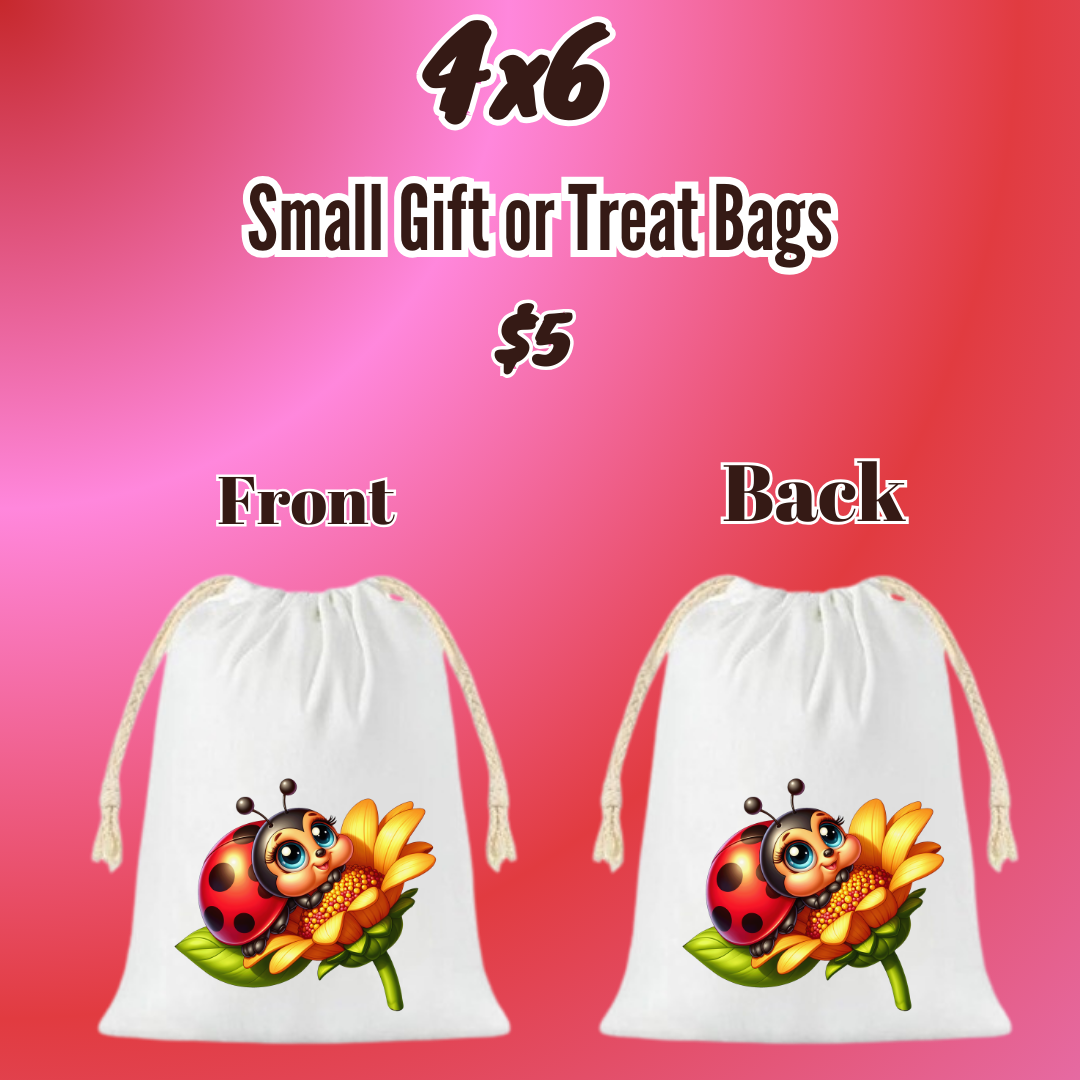 🌸 Ladybug Blossoms Gift Bag Collection