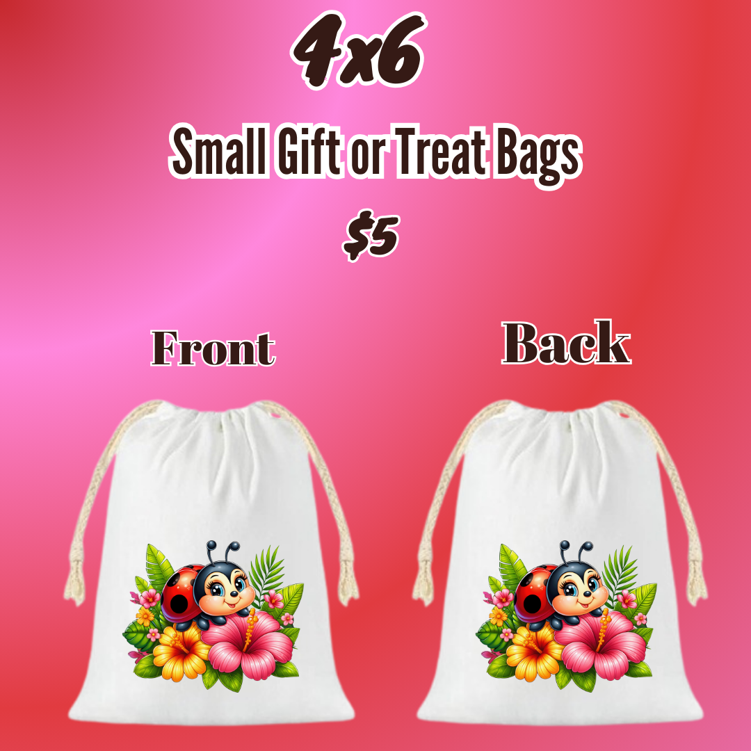 🌸 Ladybug Blossoms Gift Bag Collection