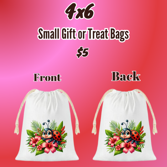 🌸 Ladybug Blossoms Gift Bag Collection