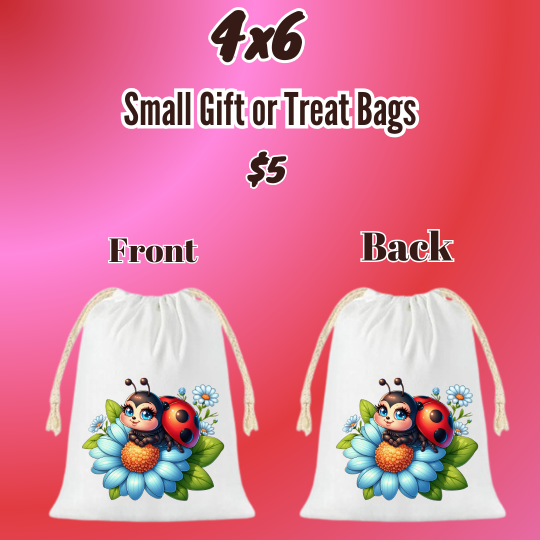 🌸 Ladybug Blossoms Gift Bag Collection
