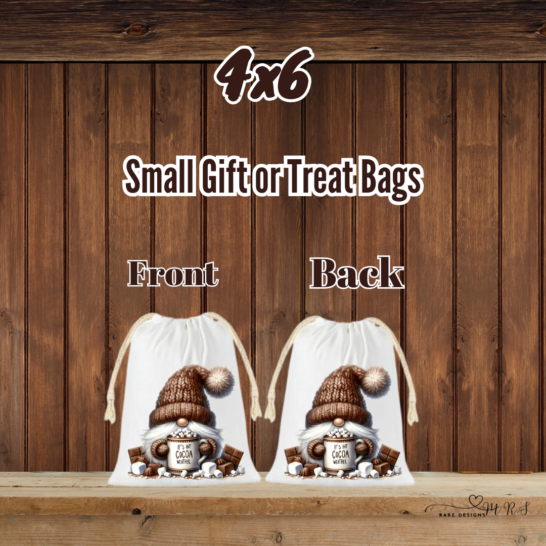Cozy Cocoa Gnome Gift Bag Collection