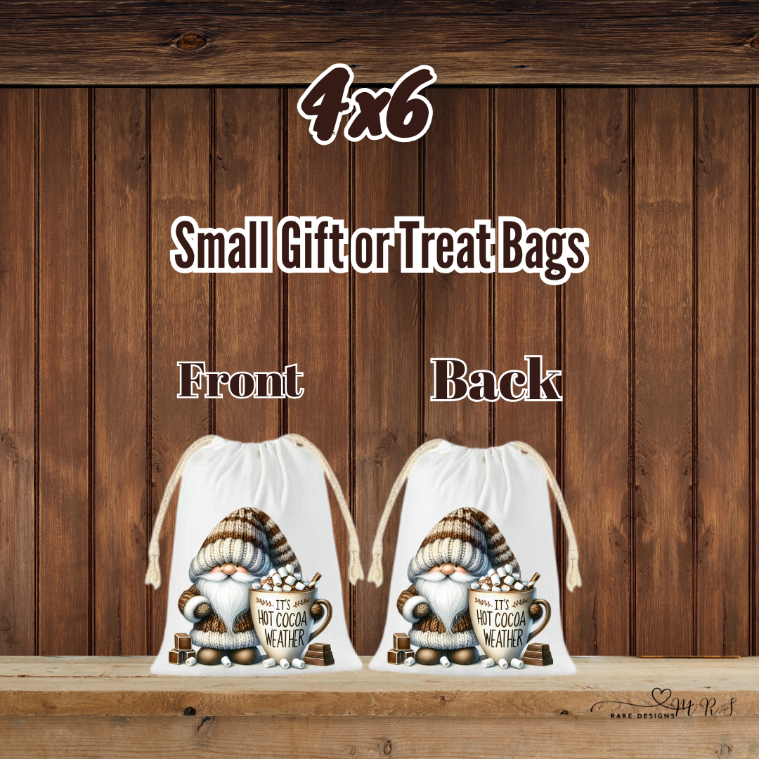 Cozy Cocoa Gnome Gift Bag Collection