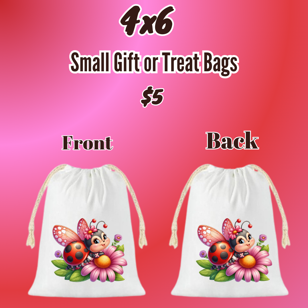 🌸 Ladybug Blossoms Gift Bag Collection