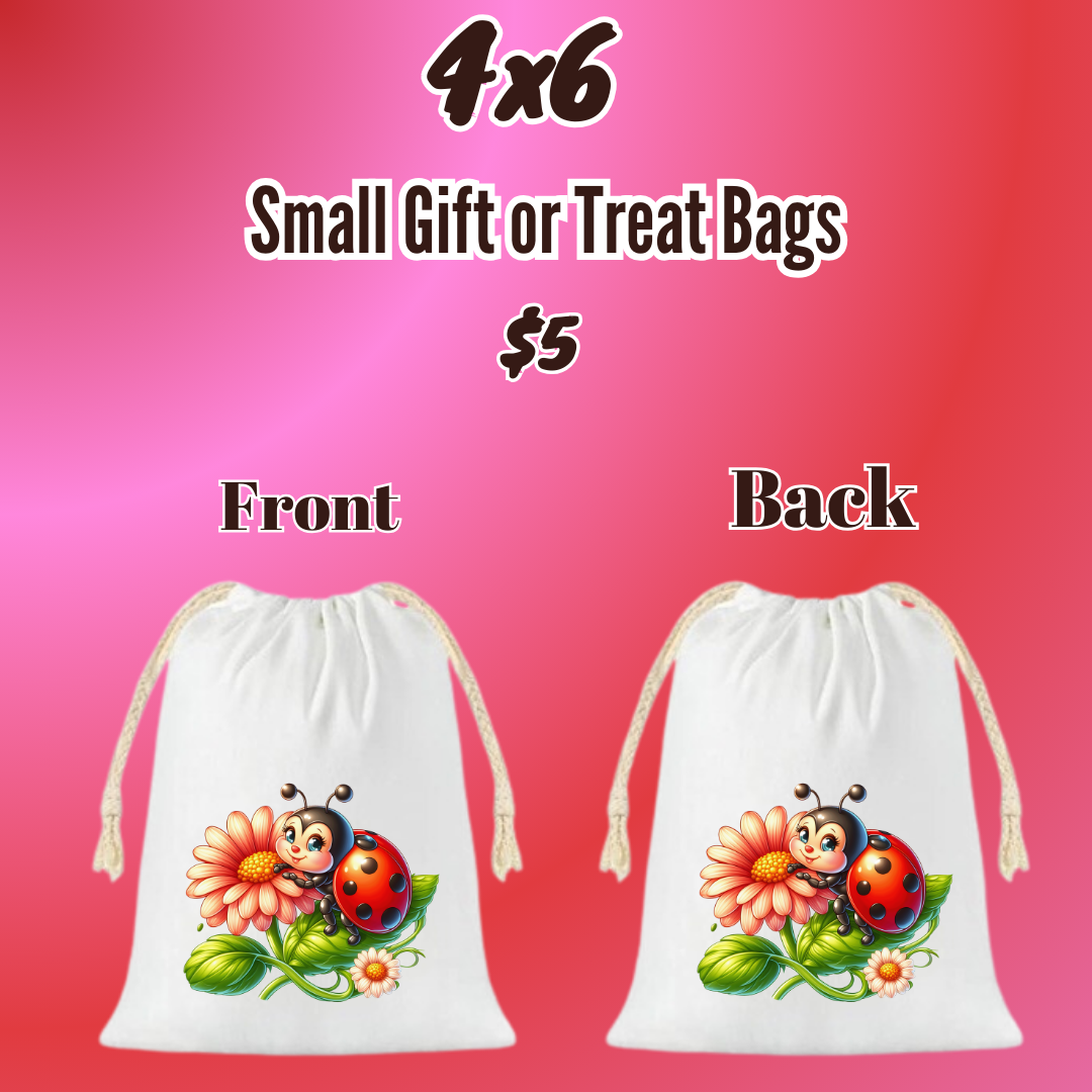 🌸 Ladybug Blossoms Gift Bag Collection