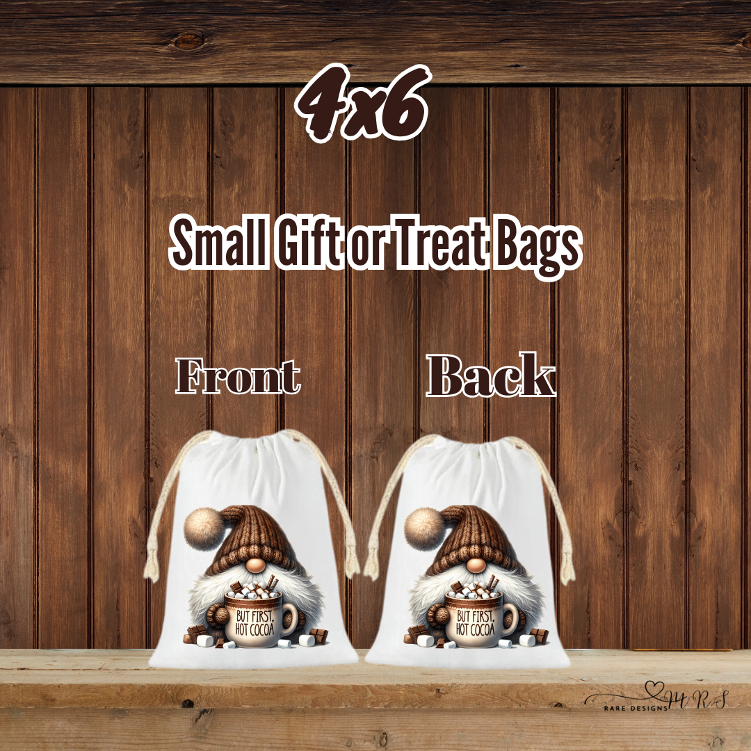 Cozy Cocoa Gnome Gift Bag Collection