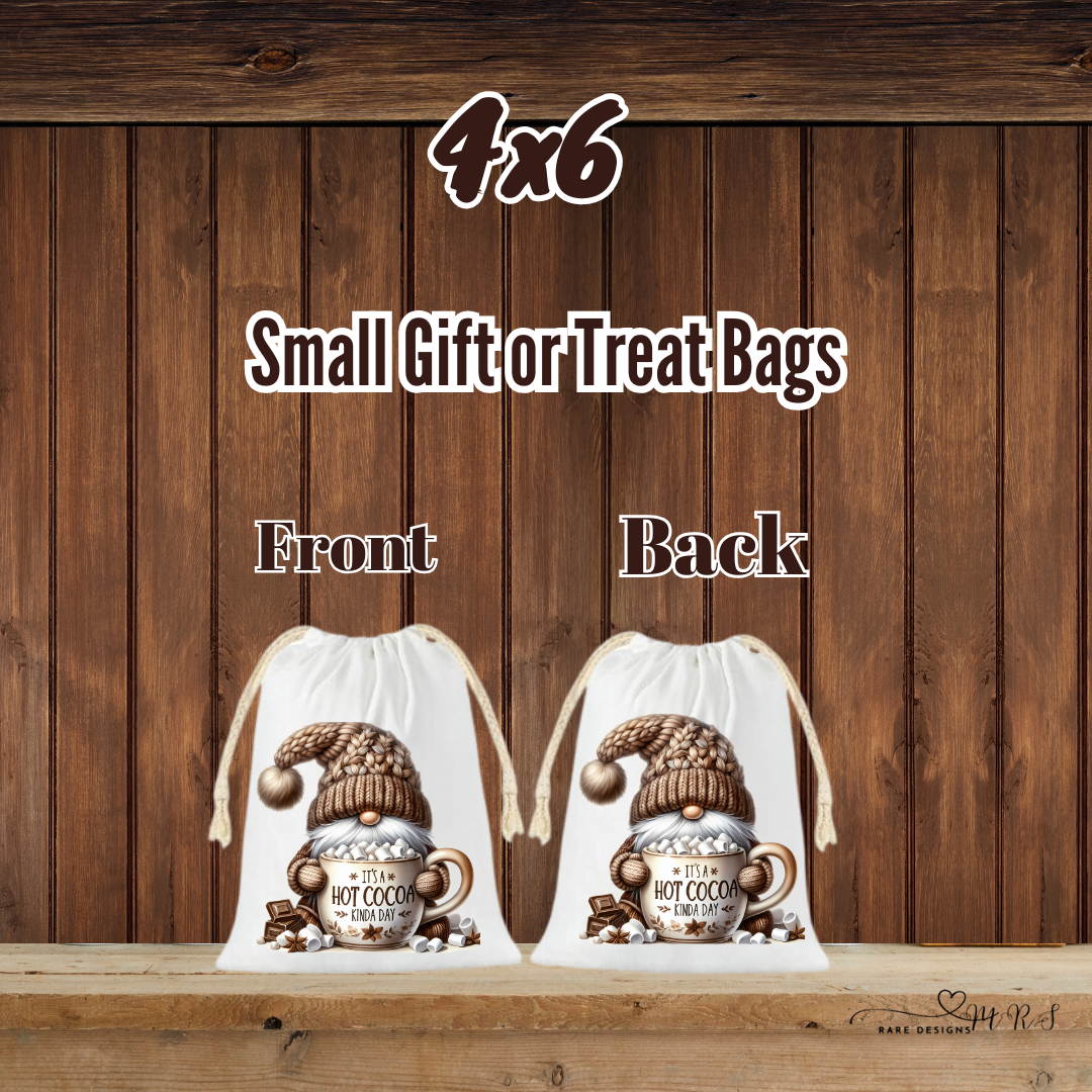 Cozy Cocoa Gnome Gift Bag Collection