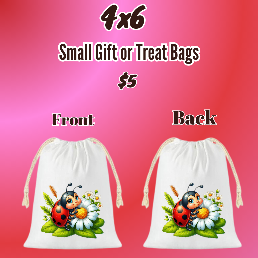 🌸 Ladybug Blossoms Gift Bag Collection