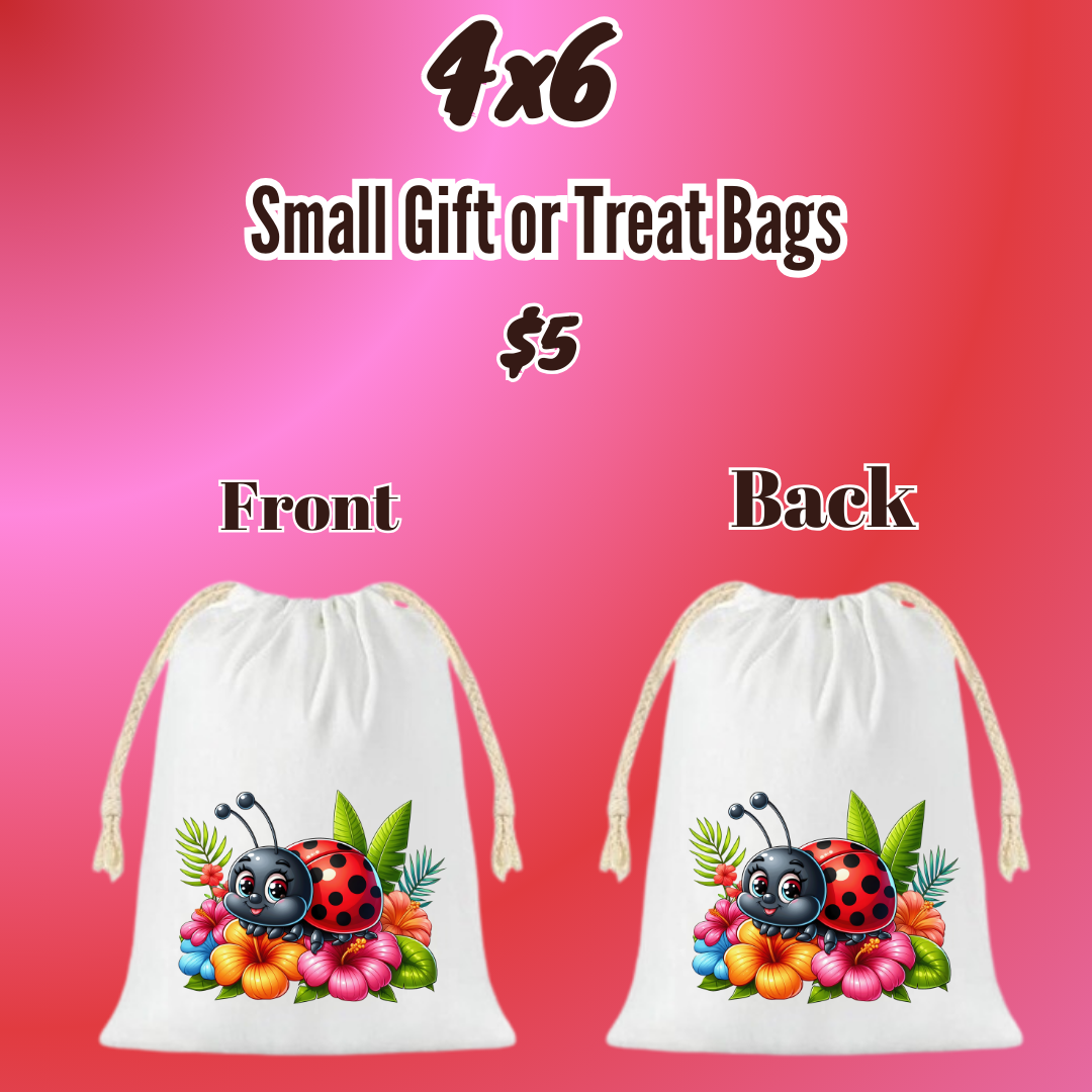 🌸 Ladybug Blossoms Gift Bag Collection