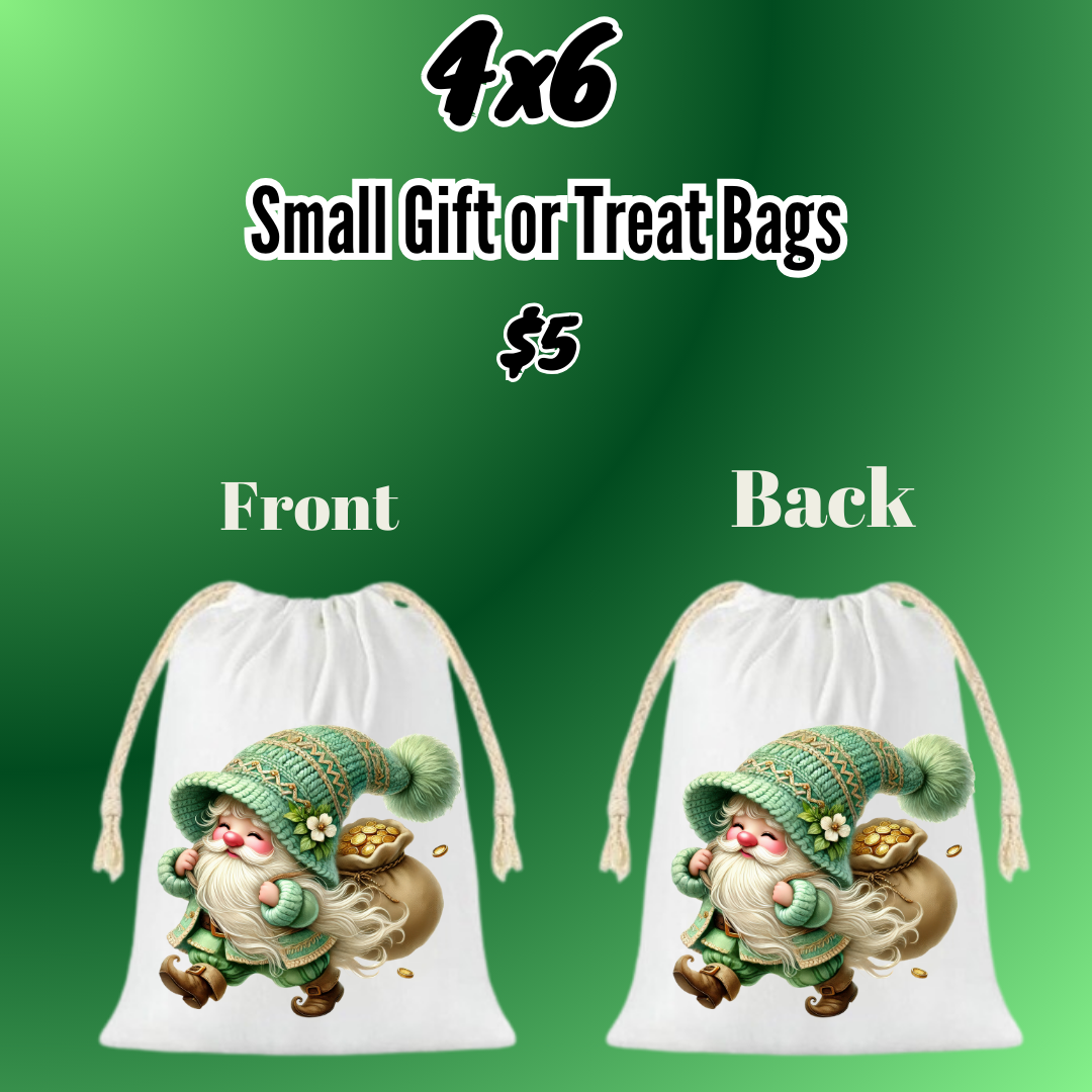 Lucky Little Gnome Treat Bags