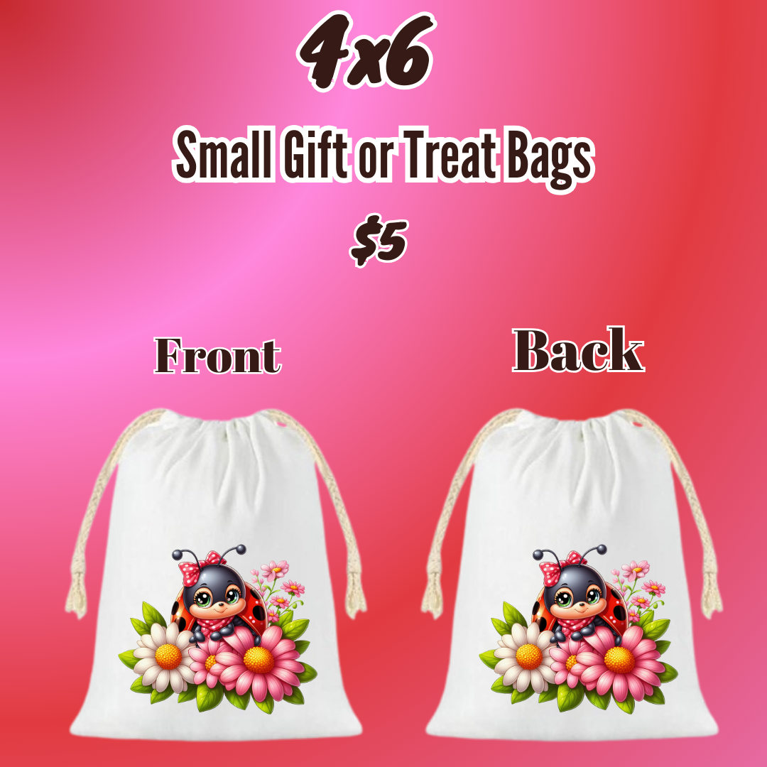 🌸 Ladybug Blossoms Gift Bag Collection