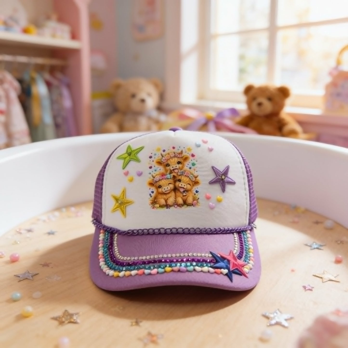 "Lil' Moo Crew" – The Sparkle Squad Trucker Hat