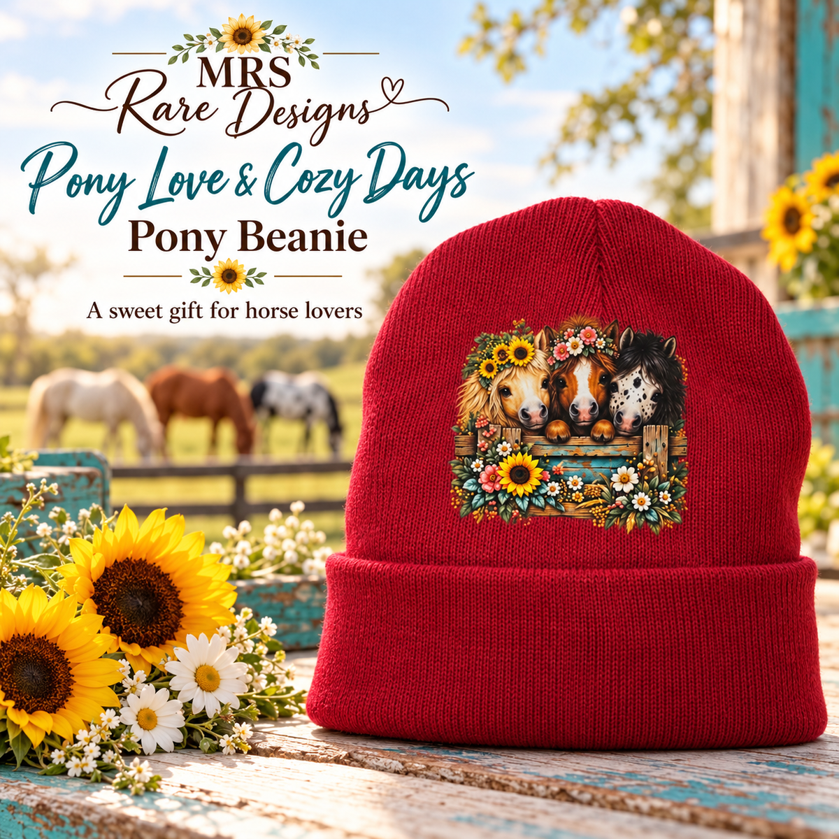 Pony Love & Cozy Days — Pony Beanie