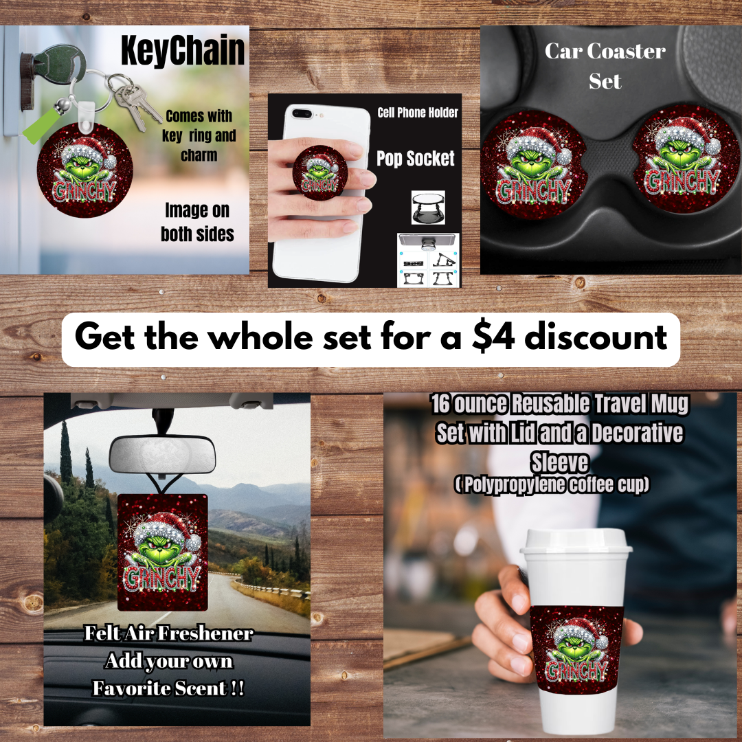 Grinchy Glam Essentials Gift Set – Save $4