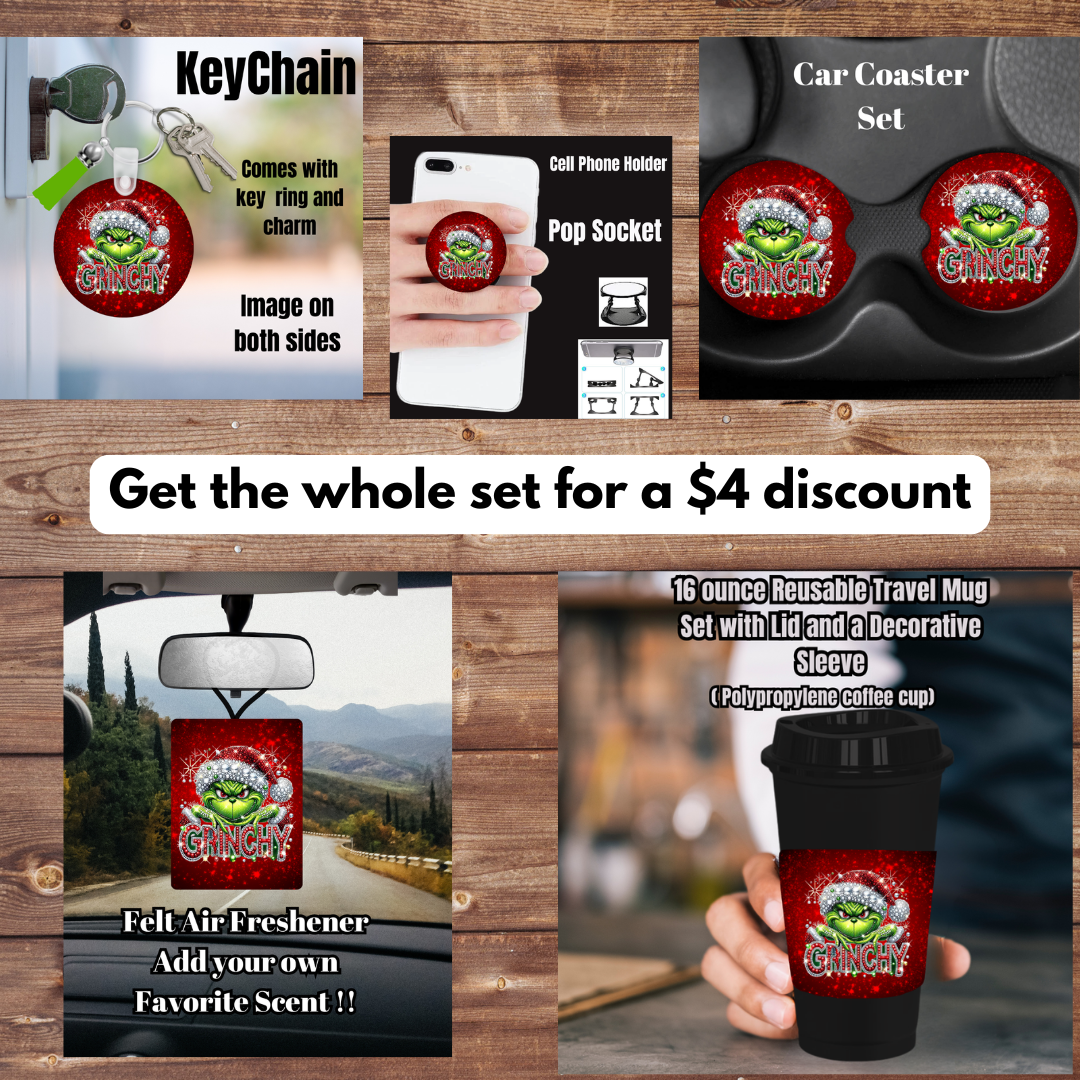 Grinchy Glam Essentials Gift Set – Save $4