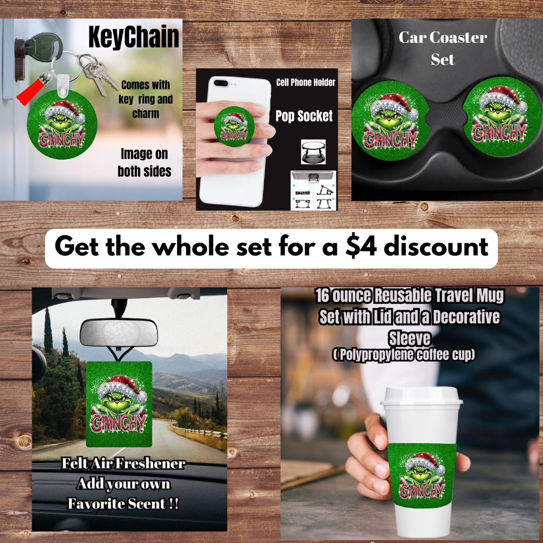 Grinchy Glam Essentials Gift Set – Save $4