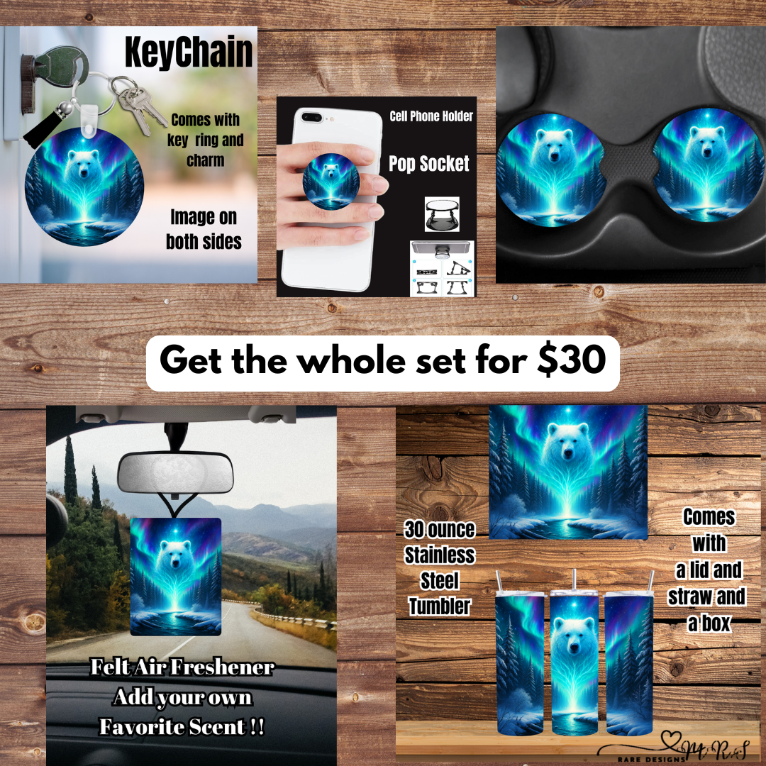 Aurora Guardian Polar Bear Gift Set — 20oz or 30oz (Build Your Bundle)