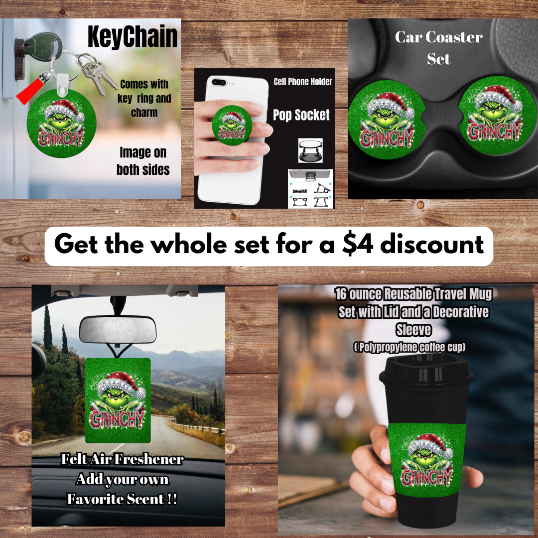 Grinchy Glam Essentials Gift Set – Save $4