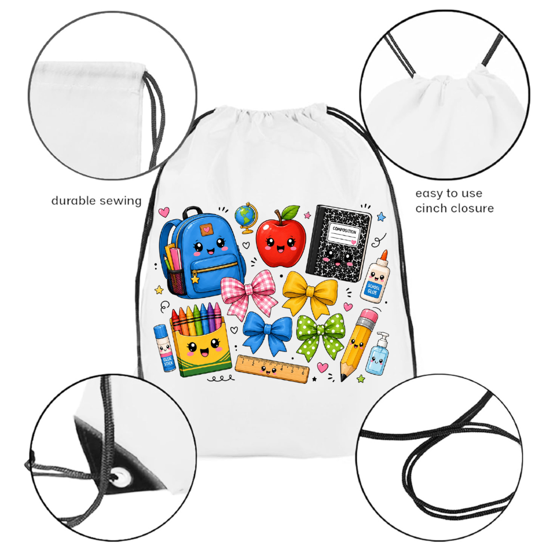 SmartyPants Pack & Go Drawstring Cinch Backpack