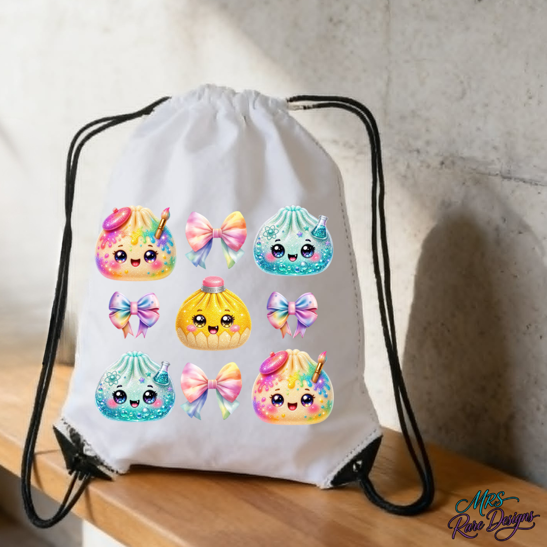 "Little Mixologist" Drawstring Backpack