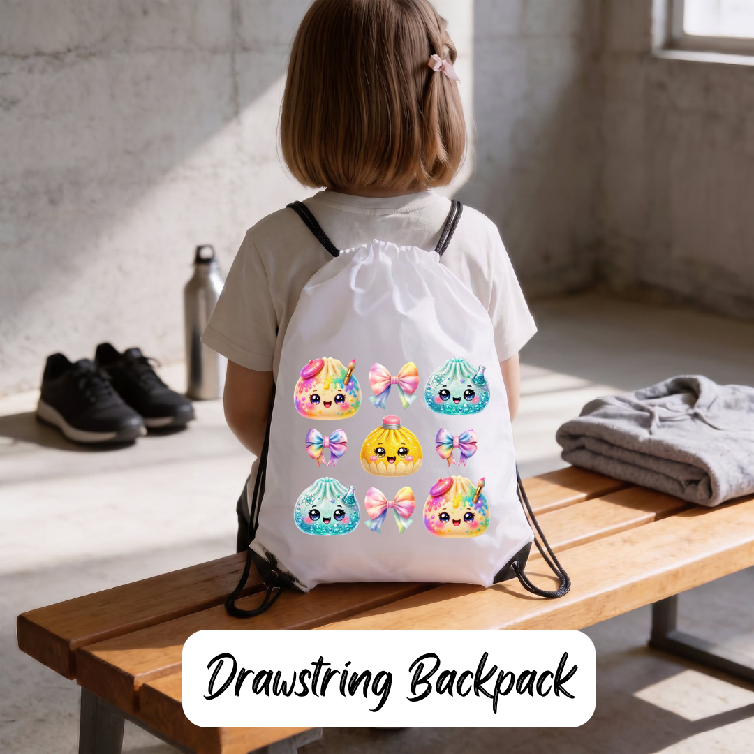 "Little Mixologist" Drawstring Backpack
