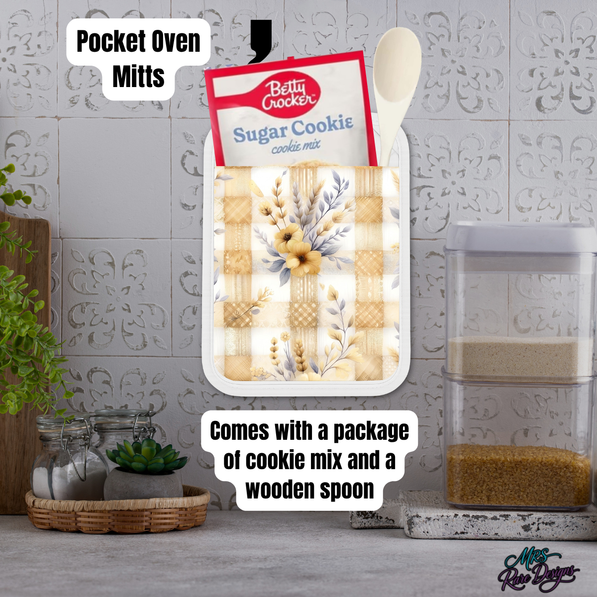 Golden Meadow Cottage Kitchen Essentials Gift Set (Individual or Full Bundle)