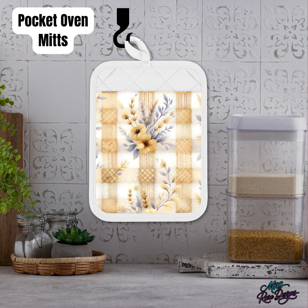 Golden Meadow Cottage Kitchen Essentials Gift Set (Individual or Full Bundle)