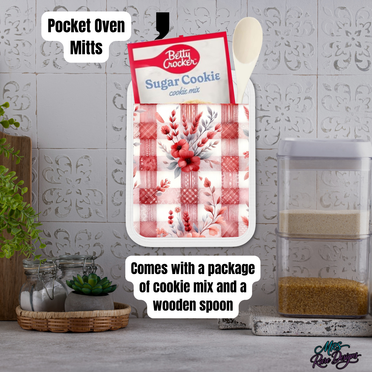 Rustic Rose Cottage Kitchen Comfort Gift Set (Individual or Full Bundle)