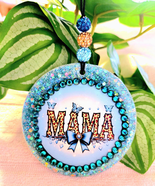 Glitz & Grace MAMA Resin Car Charm