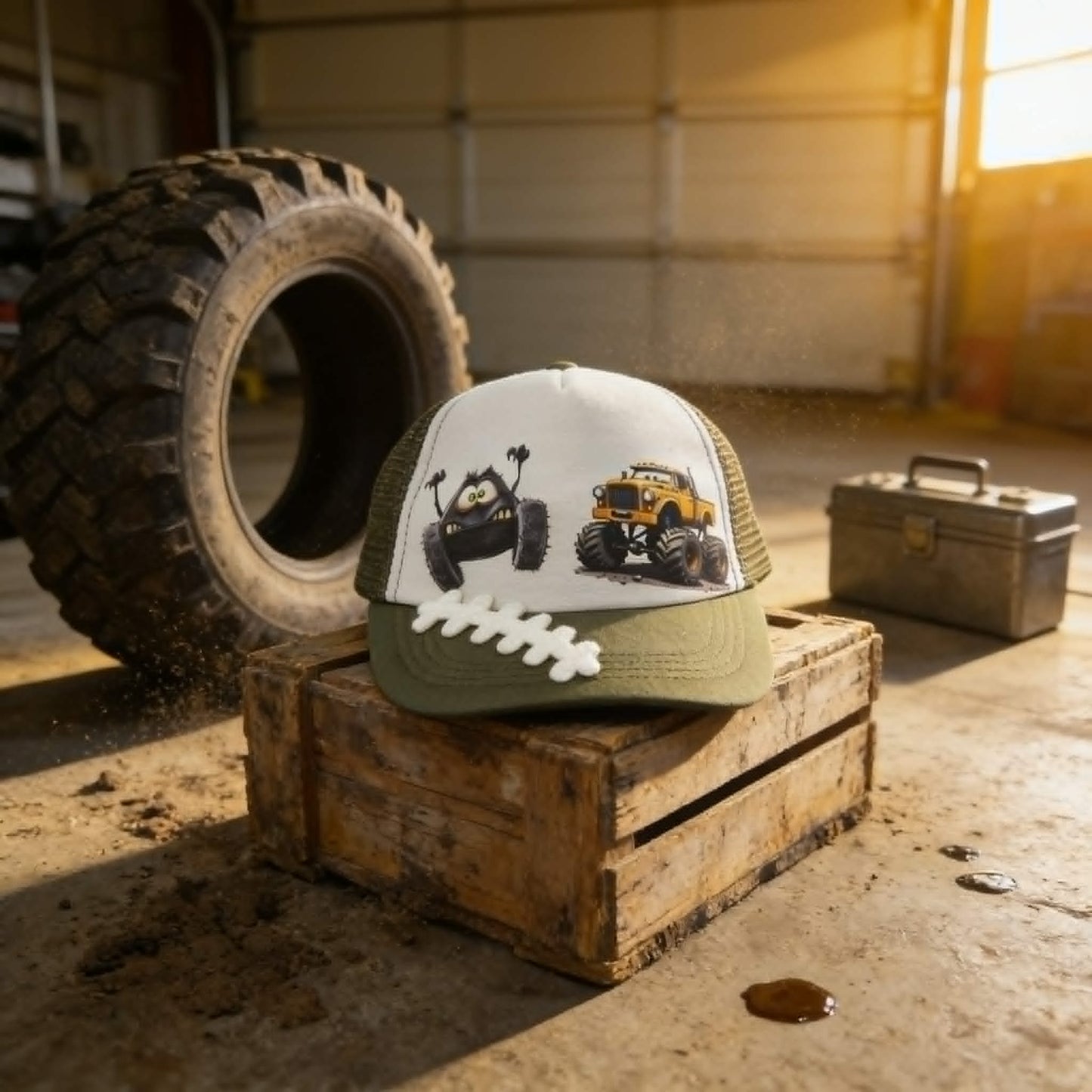 "Tuff Stuff" Lil' Monster Trucker Hat