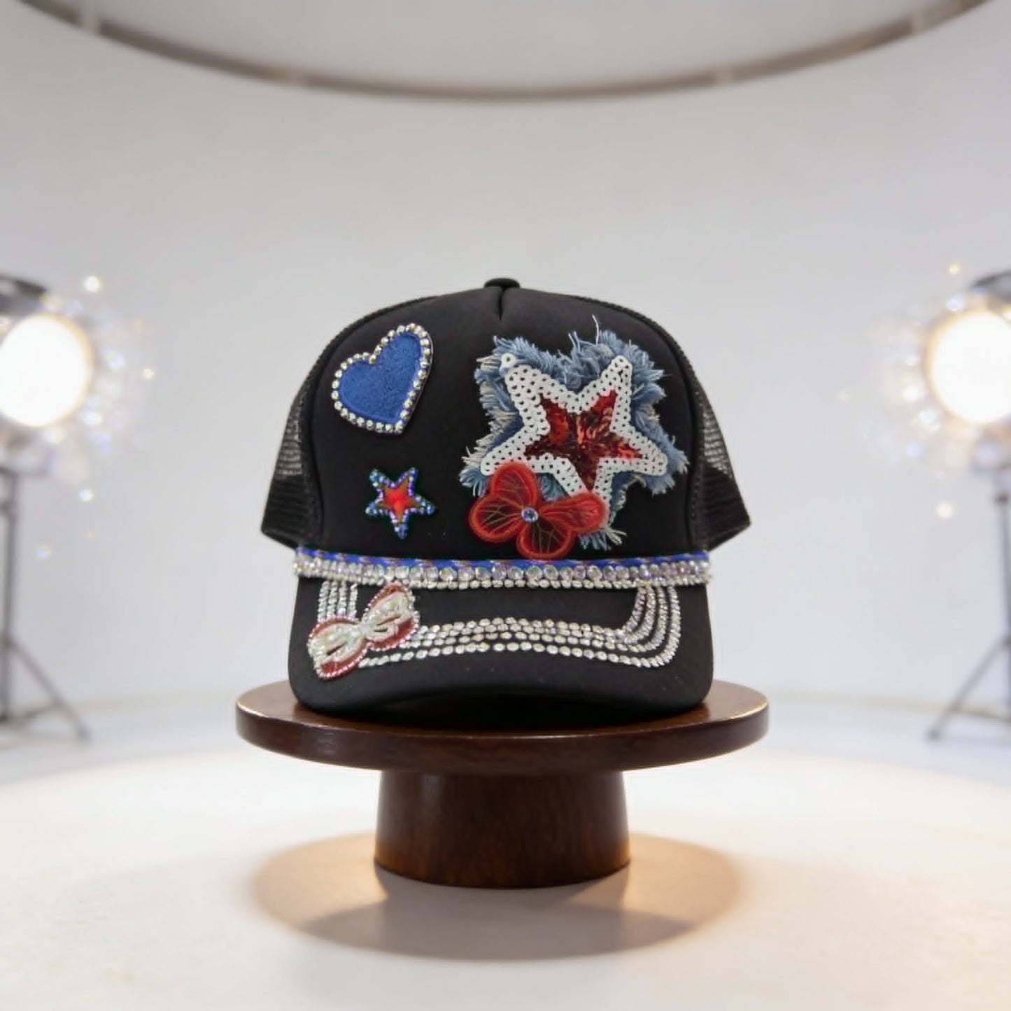 Stars & Shine Rhinestone Trucker Hat