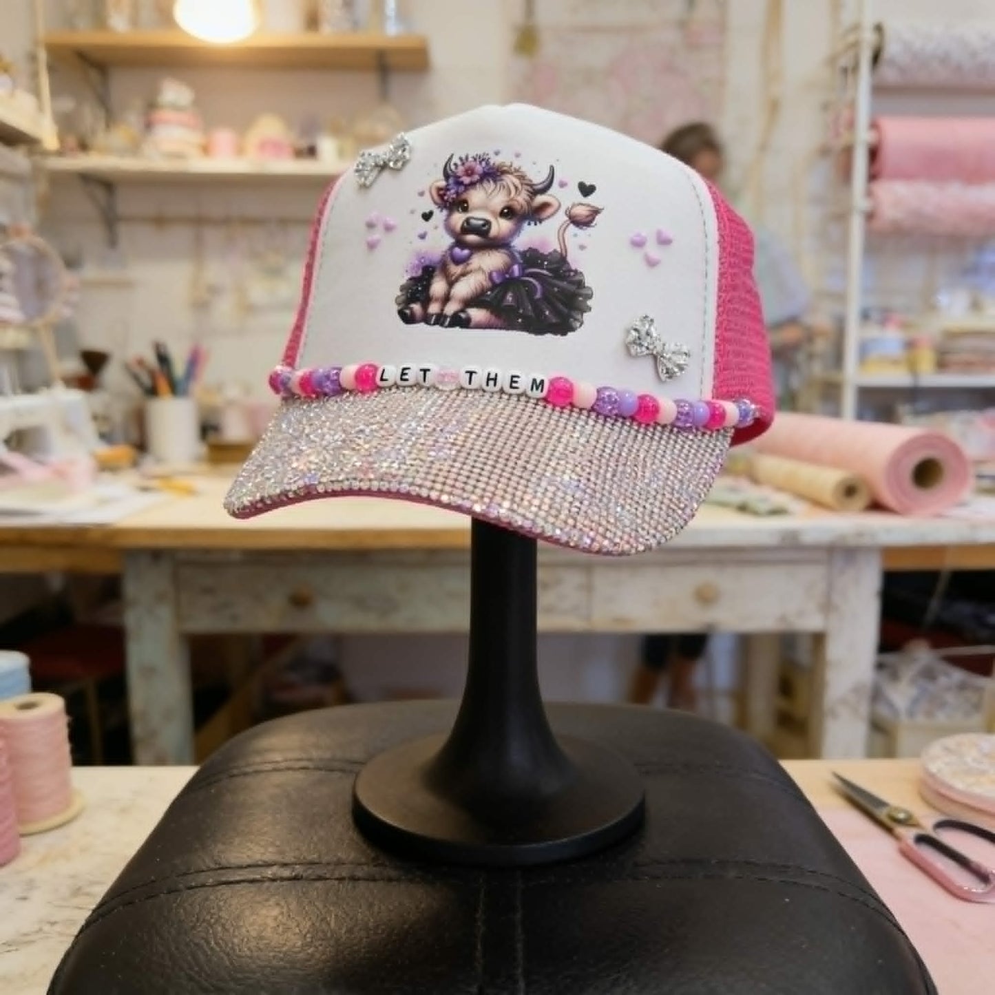 "Let Them Moo" – The Sassy Little Diva Trucker Hat