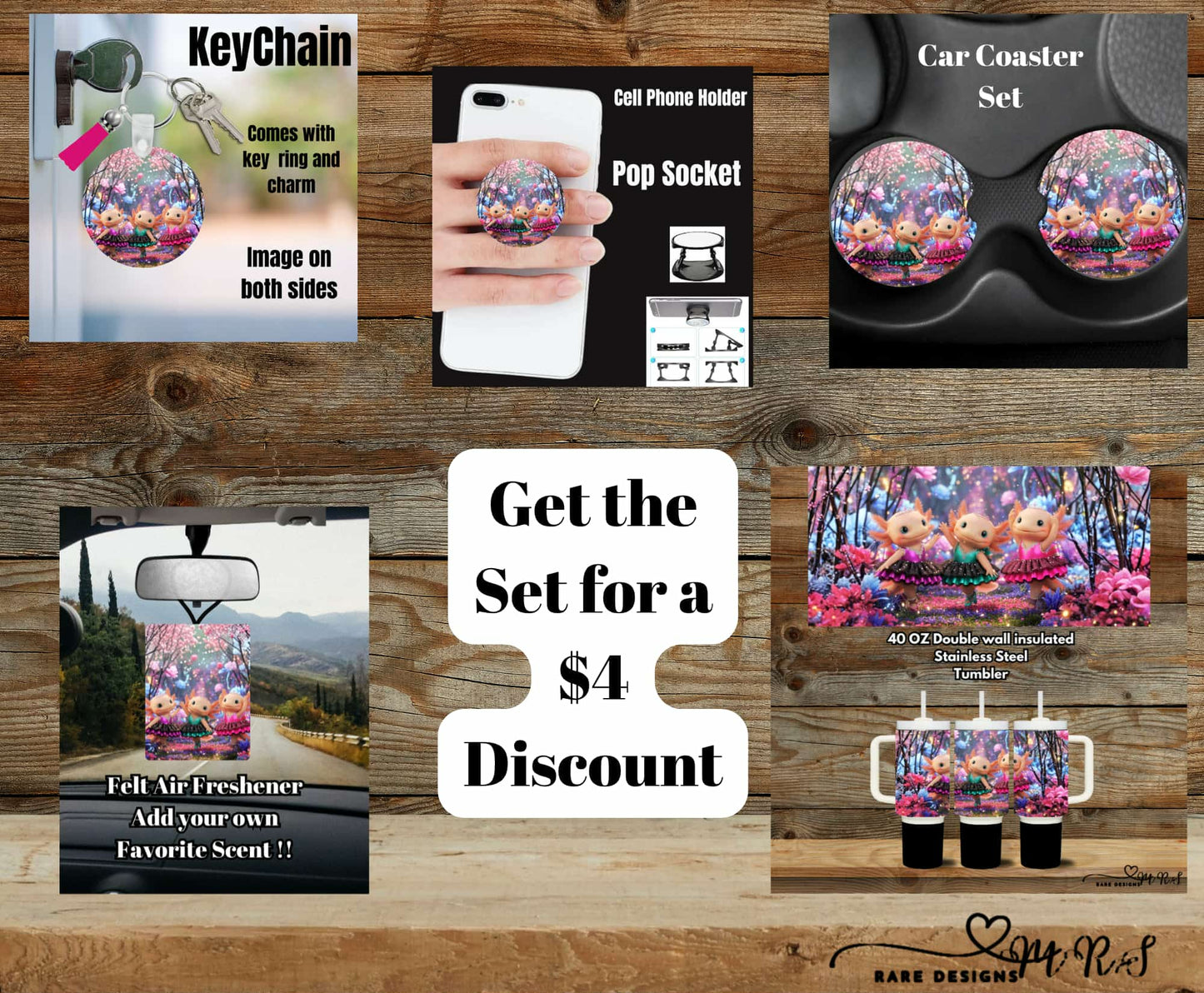 xolotl Ballet Mega Sips & Accessories Set – 40oz Tumbler Bundle