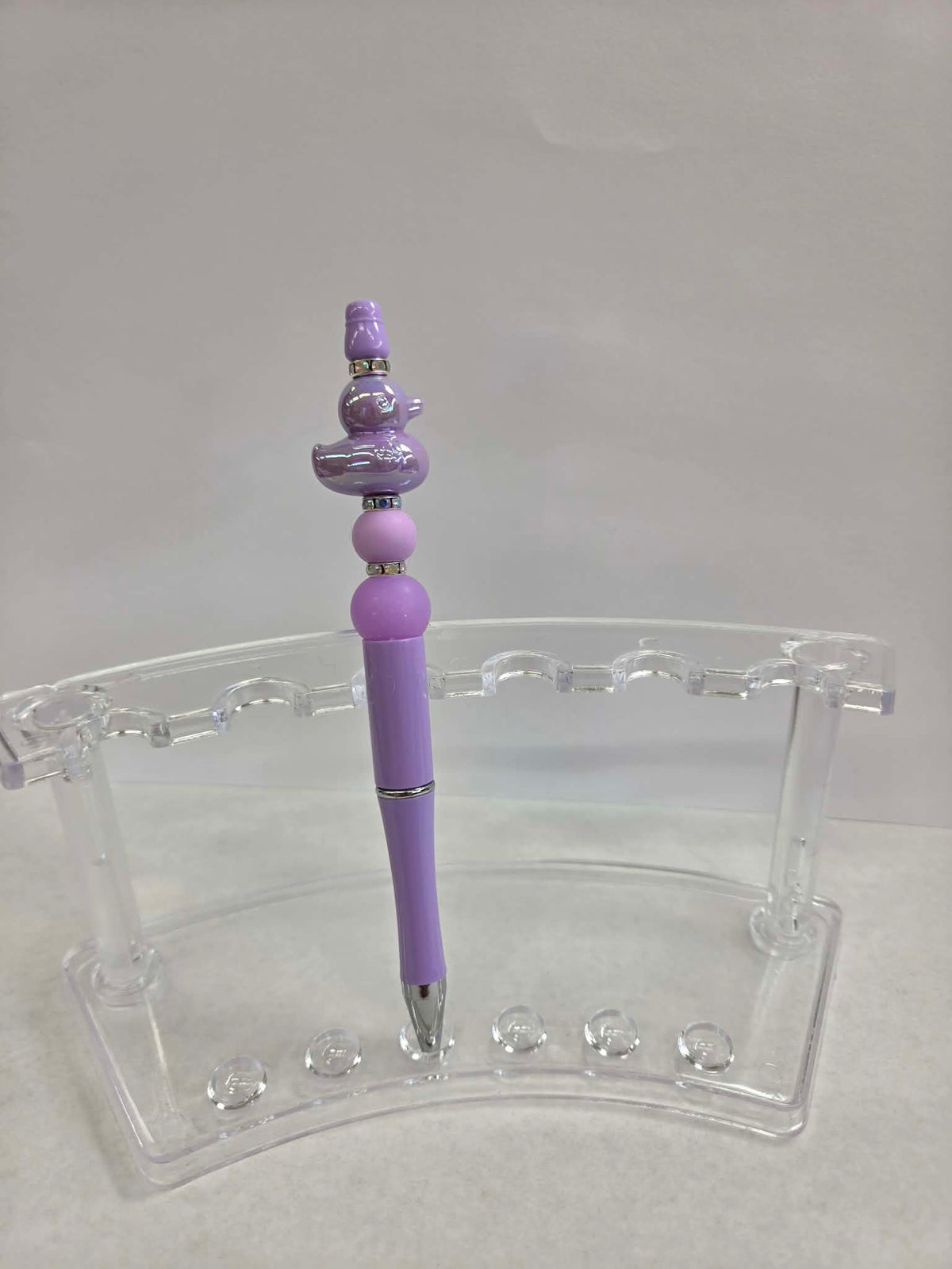 Lavender Duck Beaded Pen - A Little Quack, A Lot of Charm