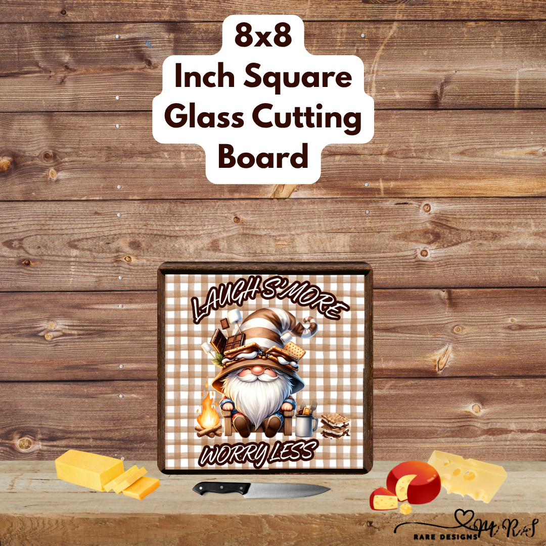 Laugh S’more, Worry Less — Stacked S’mores Hat Gnome Kitchen & Coffee Set