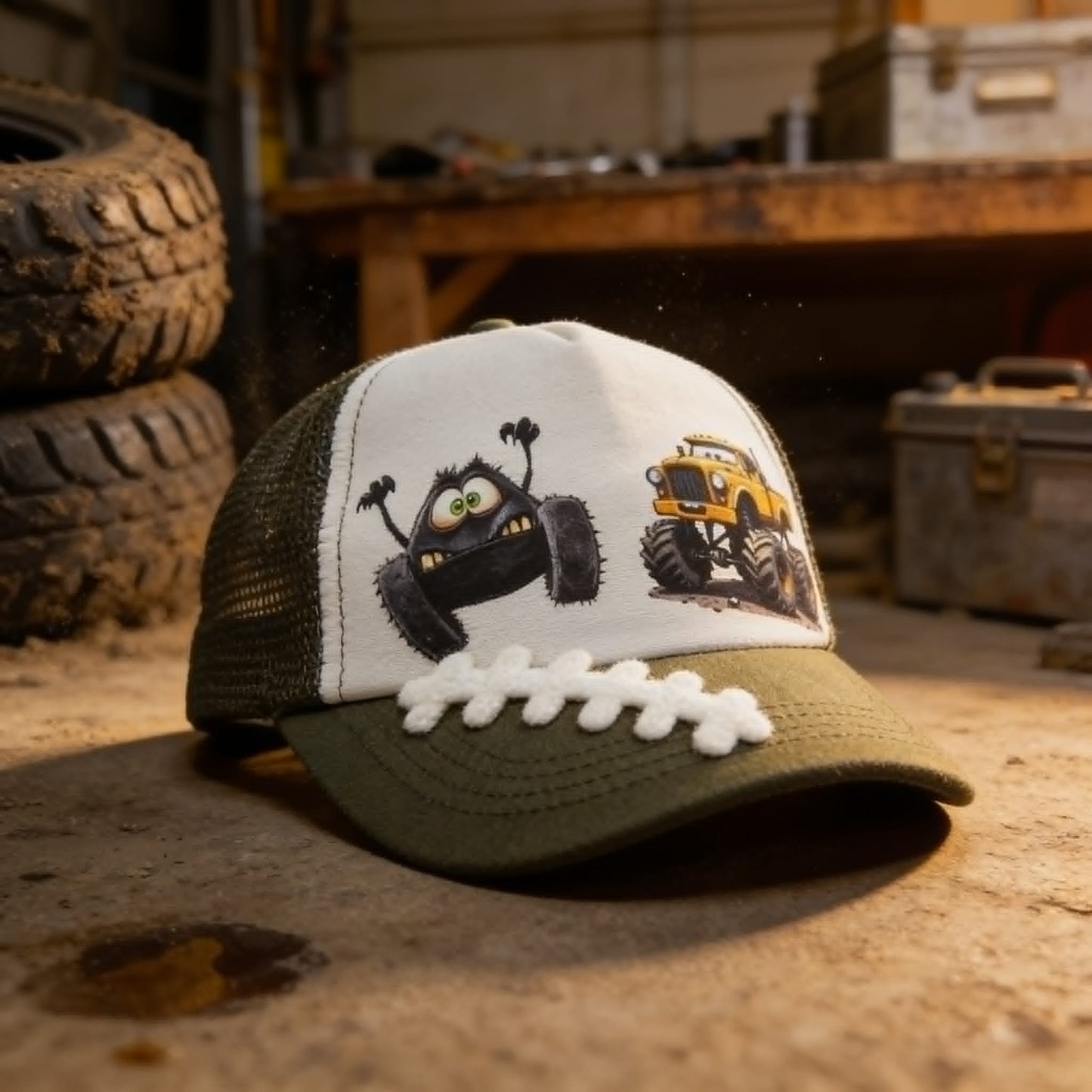 "Tuff Stuff" Lil' Monster Trucker Hat
