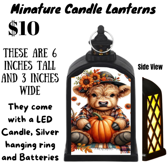 Highland Harvest Miniature Candle Lantern