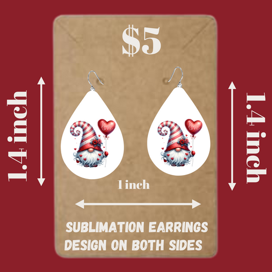 Enchanted Gnome Love Earrings